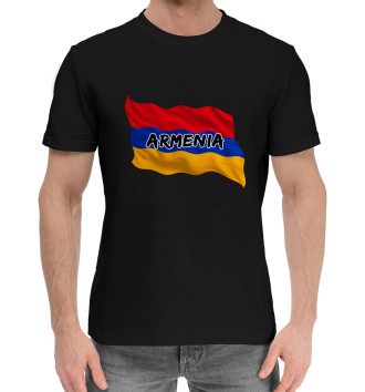 Мужская Хлопковая футболка Армения