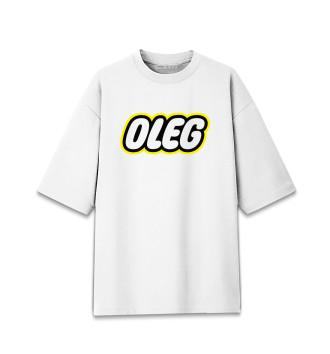 Мужская Хлопковая футболка оверсайз Oleg