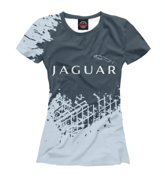 Женская Футболка Jaguar / Ягуар