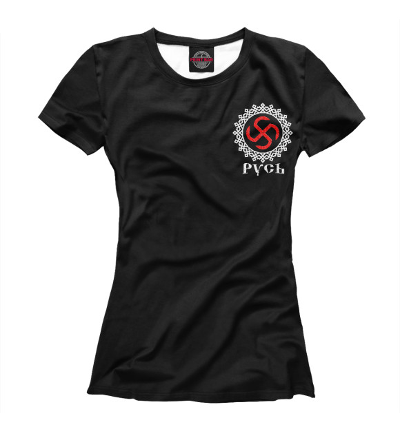 Женская футболка Славянский символ Яровик