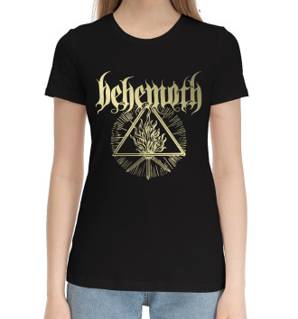 Женская Хлопковая футболка Behemoth