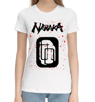 Женская Хлопковая футболка Naraka Bladepoint
