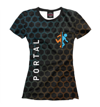 Женская Футболка Portal / Портал