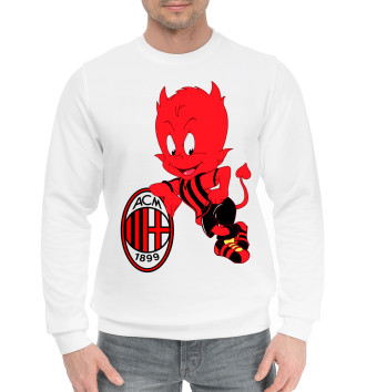 Мужской Хлопковый свитшот AC Milan