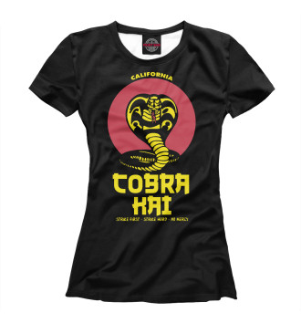 Женская Футболка Cobra Kai