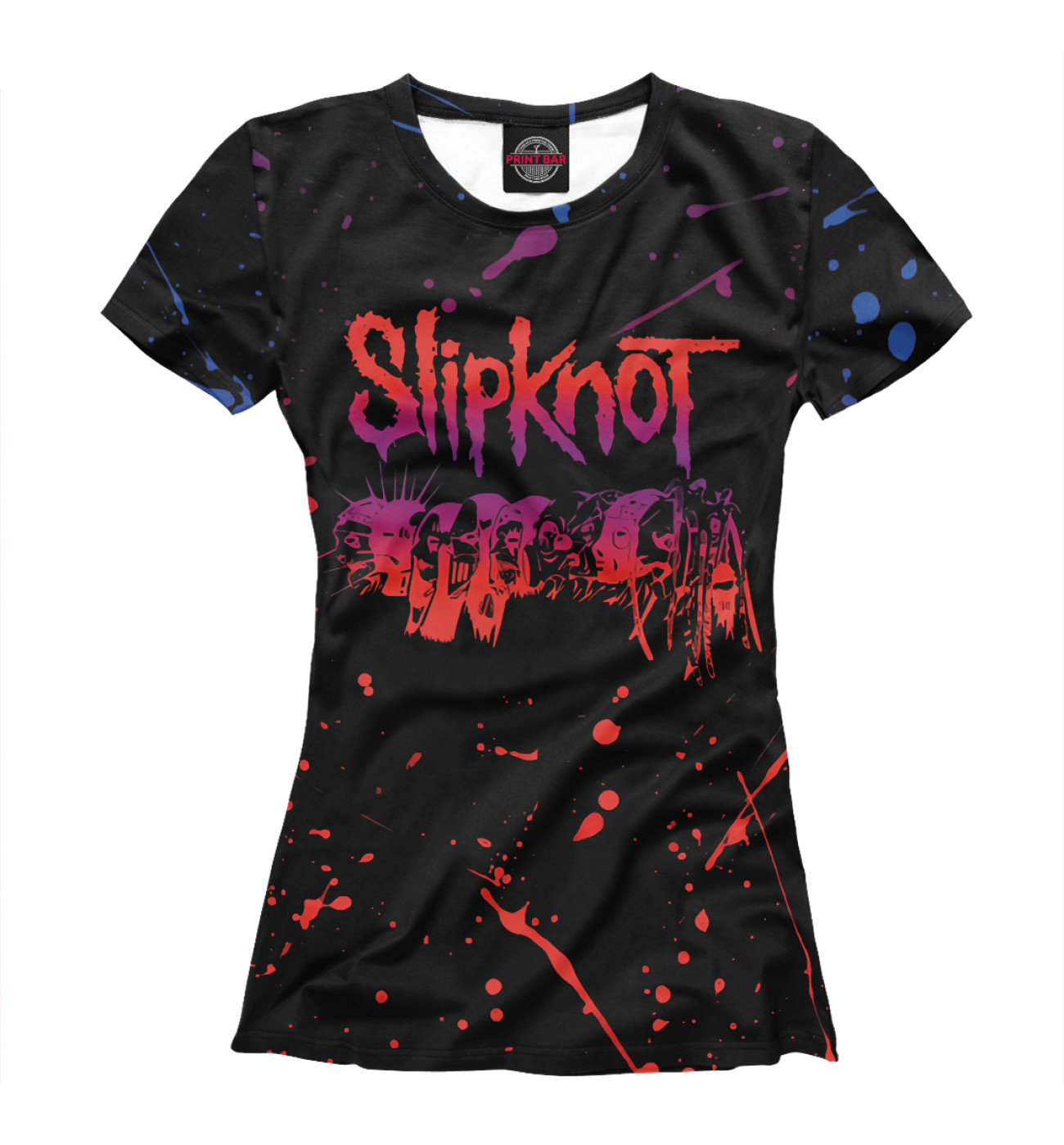 Женская Футболка Slipknot, артикул: SLI-467361-fut-1