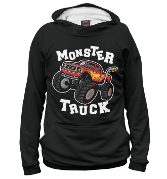 Мужское Худи Monster truck