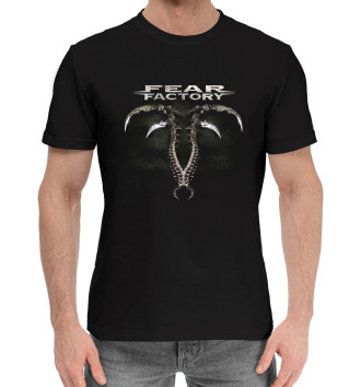 Мужская Хлопковая футболка Fearfactory