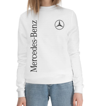 Женский хлопковый свитшот Mercedes-Benz