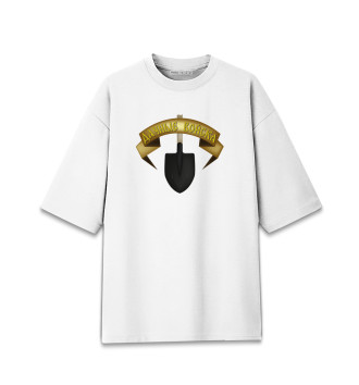 Женская Хлопковая футболка оверсайз Дачные войска
