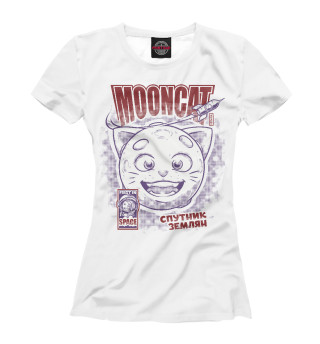 Женская футболка MoonCat