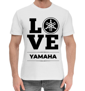 Мужская Хлопковая футболка Yamaha Love Classic