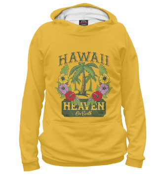 Худи для девочек Hawaii - heaven on earth