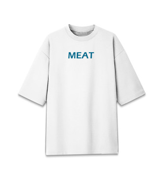 Женская Хлопковая футболка оверсайз Кулинарные поединки Сомы