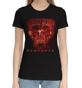Женская Хлопковая футболка 1349-2010-demonoir