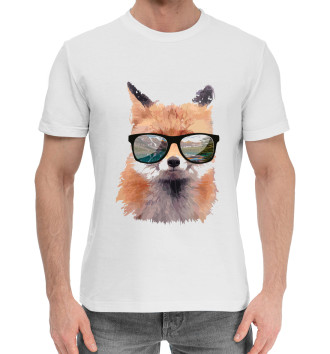 Мужская Хлопковая футболка Kumi Fox