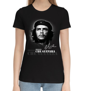 Женская Хлопковая футболка Che Guevara