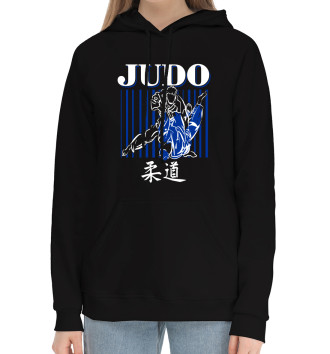 Женский Хлопковый худи Judo