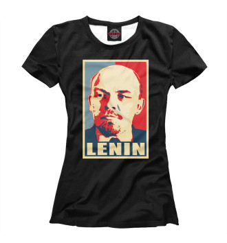Футболка для девочек Lenin