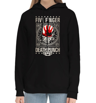 Женский Хлопковый худи Five Finger Death Punch