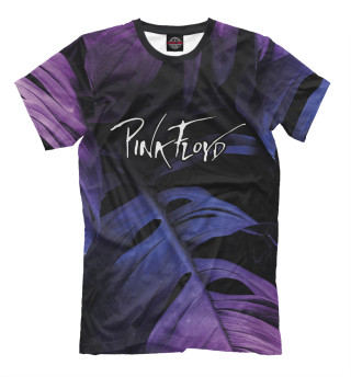 Мужская футболка Pink Floyd Neon Monstera