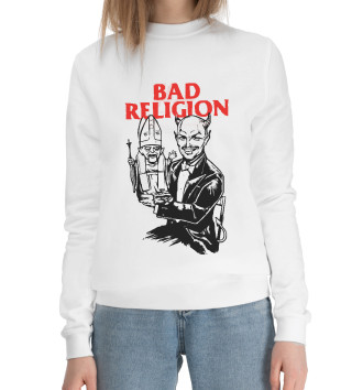 Женский Хлопковый свитшот Bad Religion