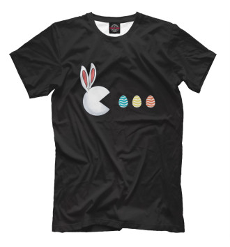 Футболка для мальчиков Easter Day Rabbit Eggs