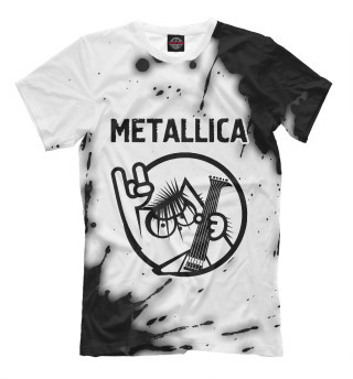 Мужская футболка Metallica - Кот